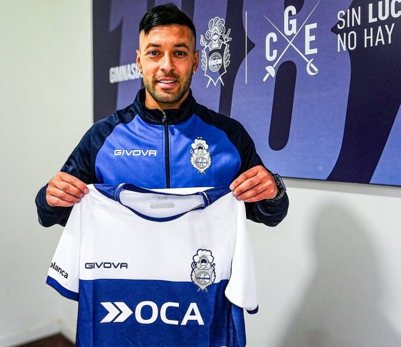 Lucas Janson fue presentado en Gimnasia